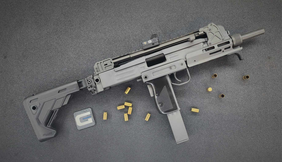 73°W CUSTOMS - UZI GBB MP2A1 SMG MODERNIZED – Tact Gearz Airsoft Inc.