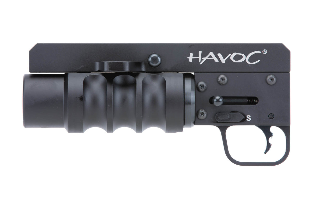 SIDE-LOADING HAVOC 40MM GRENADE LAUNCHER – Tact Gearz SIDE-LOADING HAVOC 40MM GRENADE LAUNCHER – Tact Gearz