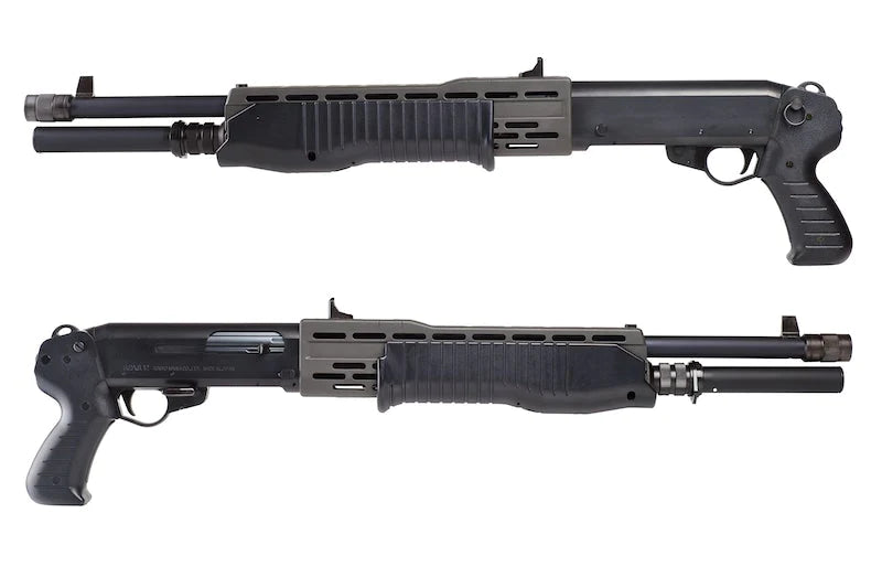 U DAO LI SPAS-12　アームレストフォールディングストック付き English] Holy Grail Tokyo Marui Spas 12 folding stock - YouTube