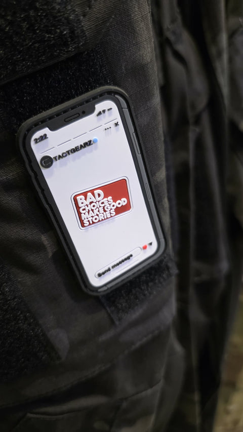 BAD CHOICE MAKE GOOD STORIES PATCH