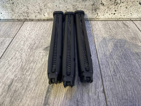 SECOND LIFE - 3 GLOCK EXTENDED MAGAZINES (GREEN GAS) FOR VFC