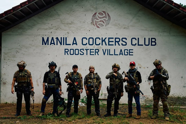 A TEAM FROM THE PHILIPPINES SUPPORTING US.