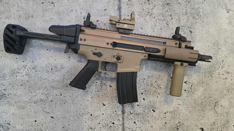 SECOND LIFE - FN HERSTAL LICENSED SCAR-SC TAN B.R.S.S. EBB