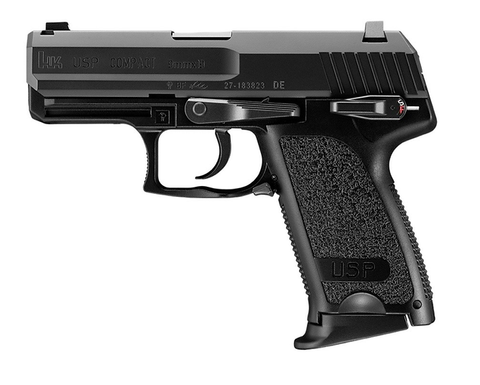 USP COMPACT WITH GUARDER STEEL BLACK SLIDE