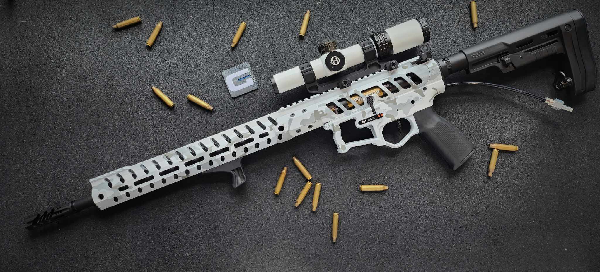 73°W CUSTOMS - CUSTOM CERAKOTE UDR-15 AR15 w/ POLARSTAR'S