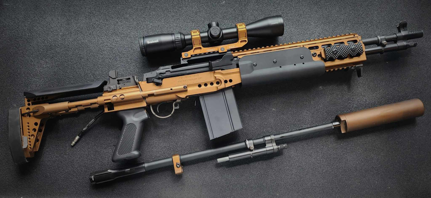 73°W CUSTOM M14 HPA LIMITED EDITION – Tact Gearz Airsoft Inc.