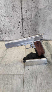 SECOND LIFE - WE Tech 1911 GBB Pistol (SPECIAL CHROME)