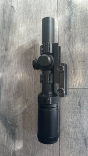 SECOND LIFE - 1-4x20 MIL-DOT SCOPE W/ MOUNT