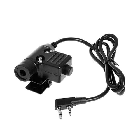 U94 PTT Cable Plug Military Adapter Z113 Standard Version BAOFENG