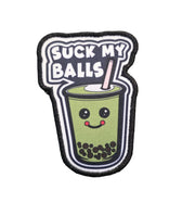 'S*CK MY BALLS' BUBBLE TEA PATCH