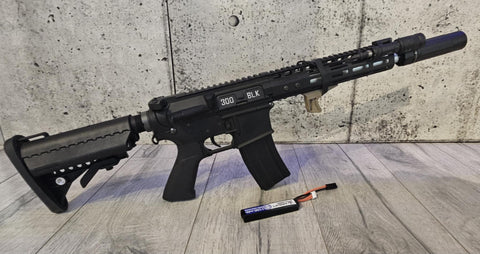 SECOND LIFE - NOVESKE N4 DEVGRU 300 BLACKOUT w/MOCK SUPPRESSOR