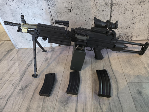 SECONDE VIE- PARACHUTISTE M249 (VERSION FULL METAL)