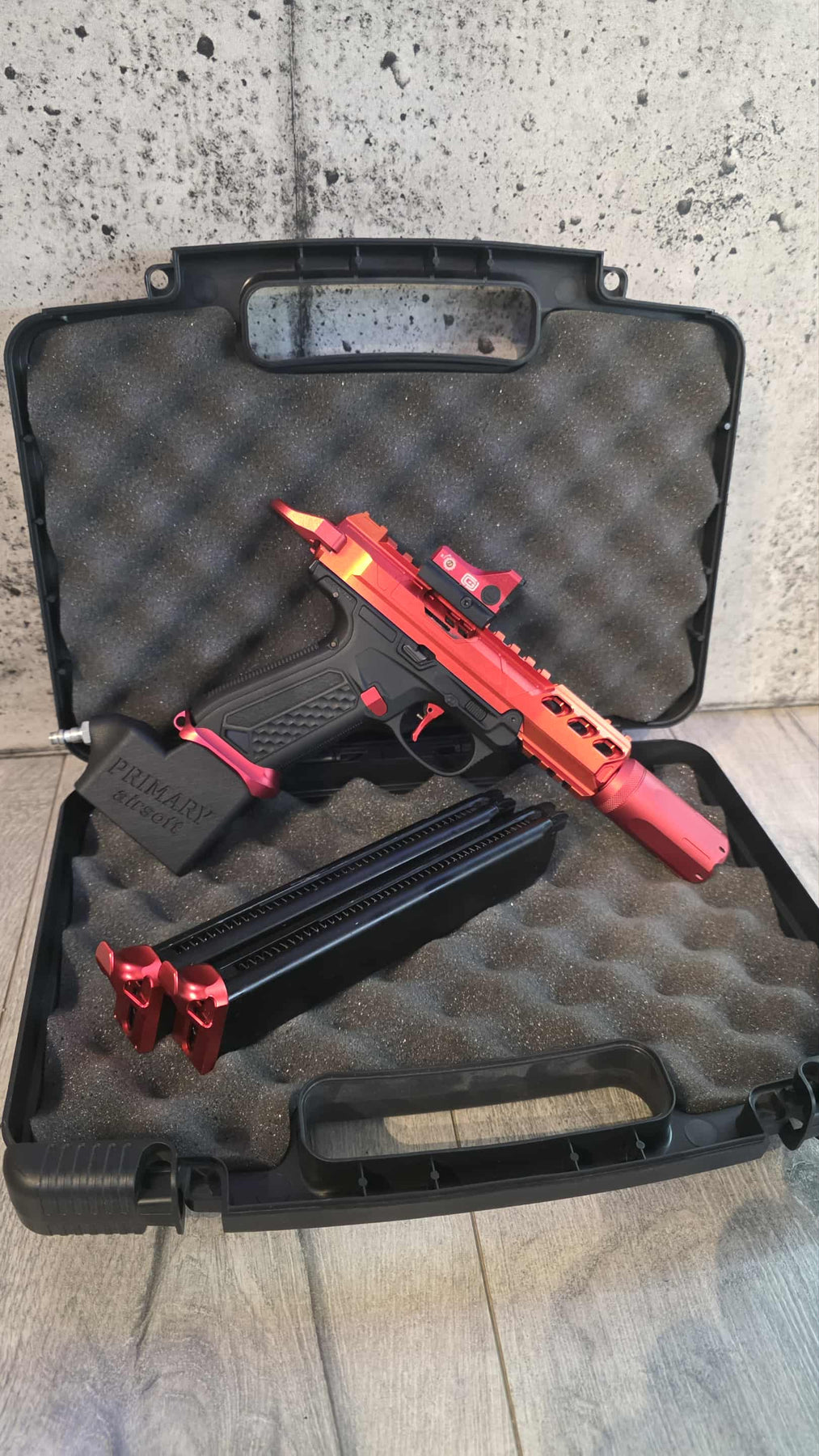SECOND LIFE - AAP 01 CUSTOM HPA w/ 2 EXTENDED MAGS – Tact Gearz Airsoft ...