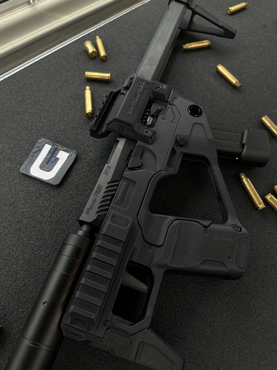Custom Pdw 73°W CUSTOM SIG SAUER M18 PDW KIT – Tact Gearz Airsoft Inc.