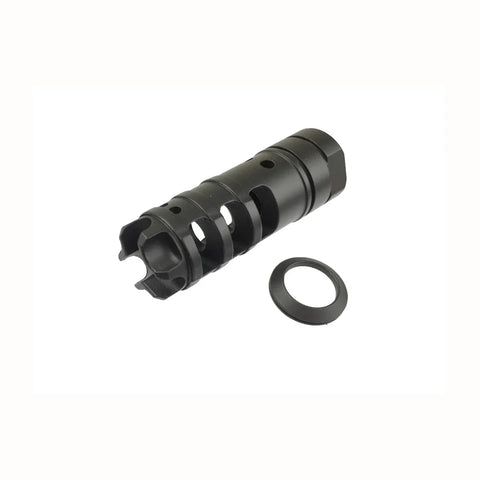 FLASH HIDER / MUZZLE BRAKE 14MM CCW / 24MM