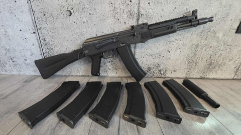 SECOND LIFE - AK 105 E&L w/PICATINNY GAS RAIL & 7 MAGS