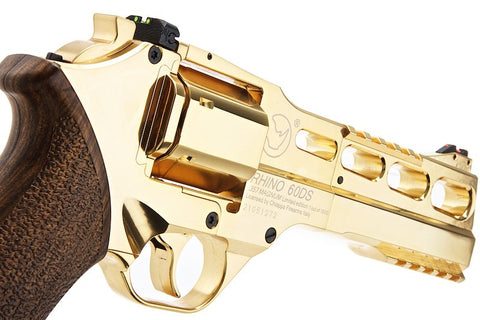 CHIAPPA RHINO .357 MAGNUM STYLE REVOLVER (CO2) - GOLD 18K (LIMITED EDITION)