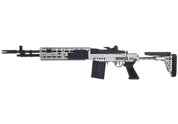 M14 EBR ENHANCED RIFLE - SILVER – Tact Gearz Airsoft Inc.