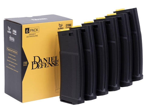 MAGAZINE FOR M4/M16 SERIES RIFLES 6 PACK 230RDS (DANIEL DEFENSE LICENSED)