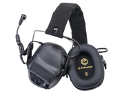 MILPRO M33 - ELECTRONIC BLUETOOTH AND DUAL COMMUNICATION HEARING PROTECTOR - BLACK