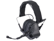 MILPRO M33 - ELECTRONIC BLUETOOTH AND DUAL COMMUNICATION HEARING PROTECTOR - BLACK