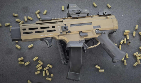73°W CUSTOM - SI CZ SCORPION EVO 3 DOUBLE TONE CNC