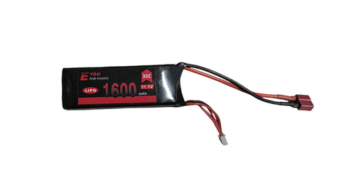 BATTERIE LIPO 1600 mAh 11,1 V 35 C