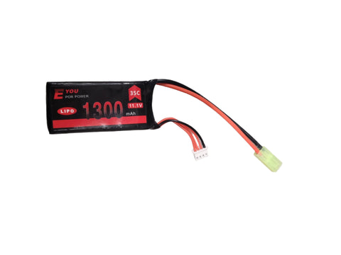 BATTERIE LIPO 1300 mAh 11,1 V 35 C