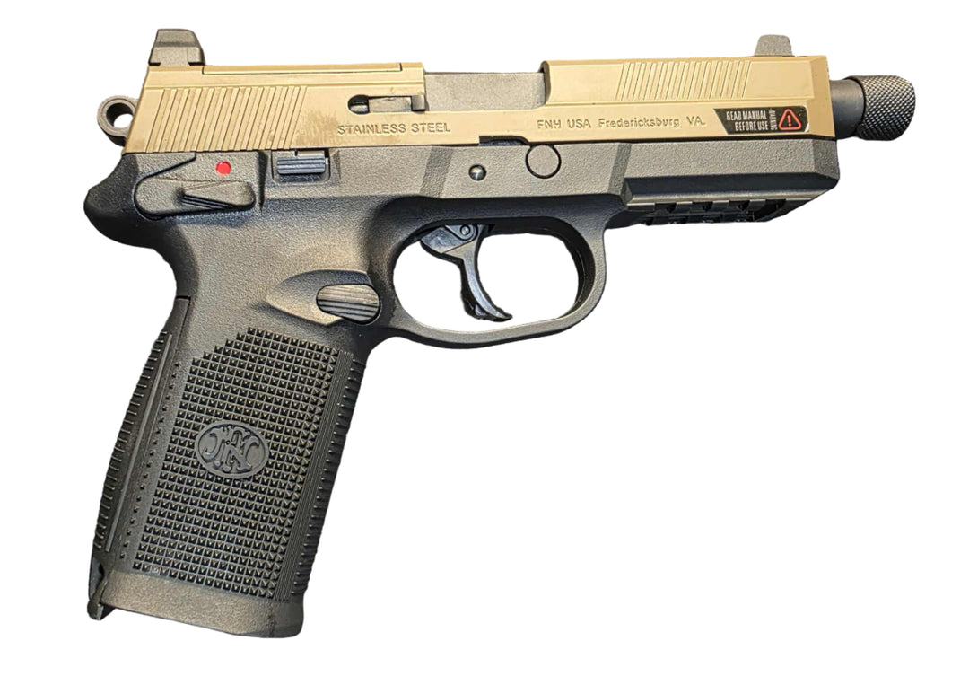 FN FNX-45 TACTICAL (COLOR: TAN SLIDE & BLACK FRAME ) – Tact Gearz