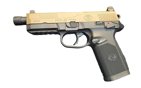 FN FNX-45 TACTICAL (COLOR: TAN SLIDE & BLACK FRAME )