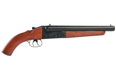 0521 DOUBLE BARREL GAS SHOTGUN (REAL WOOD) - SHORT