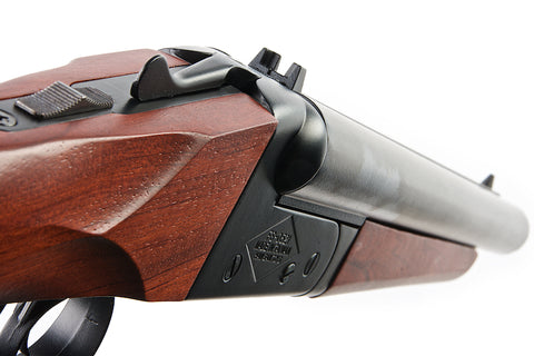0521 DOUBLE BARREL GAS SHOTGUN (REAL WOOD) - SHORT