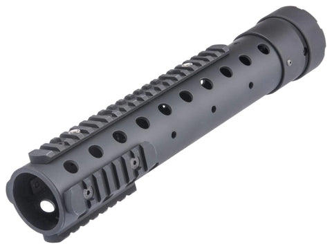 LICENSED GEN III ROUND CARBON FIBER HANDGUARD (BLACK / 12,5")