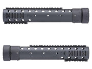LICENSED GEN III ROUND CARBON FIBER HANDGUARD (BLACK / 12,5")