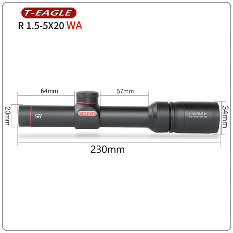 SR1.5-5X20 WA HK RIFLESCOPE