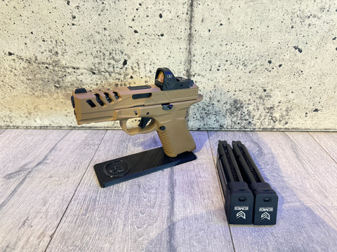 SECOND LIFE - F-1 FIREARMS LICENSED BSF-19 TAN w/RED DOT