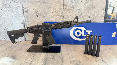 SECOND LIFE - GHK COLT M4 w/ 5 MAGS + UPGRADES