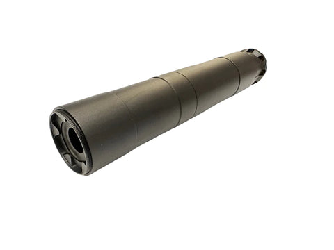 RUG Style Dummy Silencer for Airsoft 14mm CCW ( 156mm / 198mm ) ( Black )