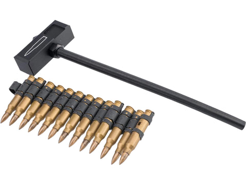 BOX MAGAZINE STYLE GAS RESERVOIR W/ DUMMY ROUNDS FOR M249 (GBB)