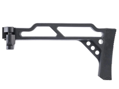 LIGHTWEIGHT FOLDING RIFLE STOCK FOR PICATINNY RAIL MOUNTS