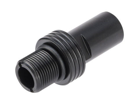 12MM+ TO 14MM- CNC STEEL ADAPTER FOR KWA/KSC MP7 SERIES GBB