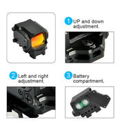 R1X REFLEX  RED DOT w/ QD MOUNT