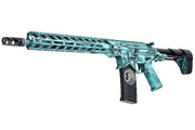 556-LW RIFLE (UMI EDITION) - CERAKOTE ROBIN'S EGG BLUE BATTLEWORN