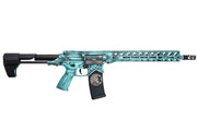 556-LW RIFLE (UMI EDITION) - CERAKOTE ROBIN'S EGG BLUE BATTLEWORN