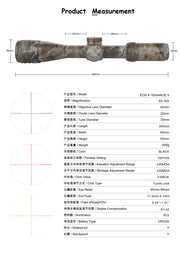 EOS 4-16X44 AOE II CAMO RIFLE SCOPE