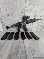 SECOND LIFE - CUSTOM GBB HK416C W/ 7 MAGS