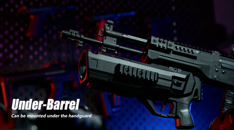 "VOLCANO" LAUNCHER w/ BUILT-IN TRACER UNIT