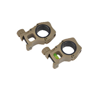 M10 1 INCH TO 30MM RINGS WITH LEVEL