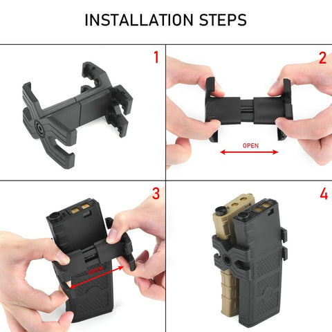 M4 MAG COUPLER (X SHAPE)