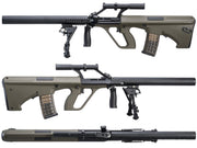 AUG "PHANTOM" BULLPUP AEG RIFLE w/ INTEGRATED SCOPE AND SUPRESSOR